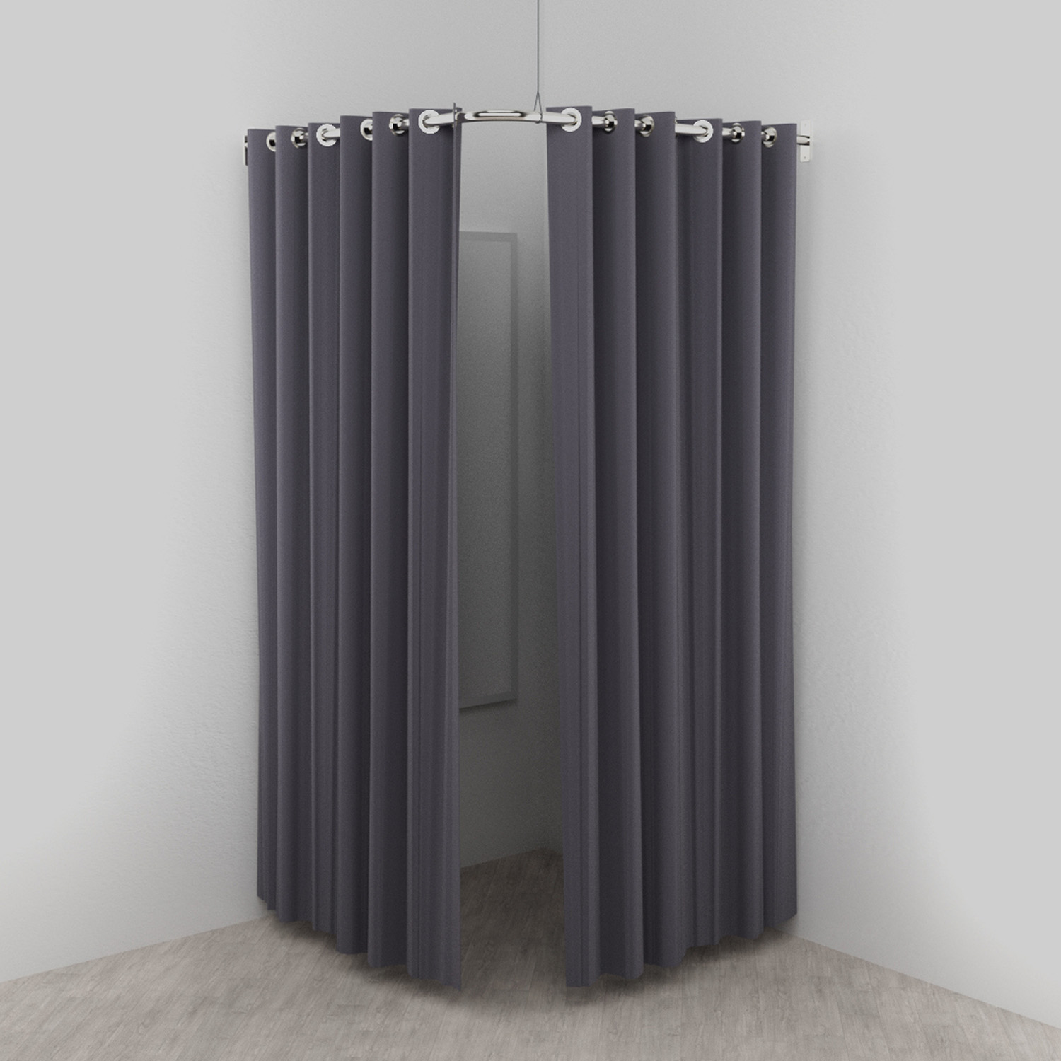 Eckgarderoben-Set Umkleidekabine