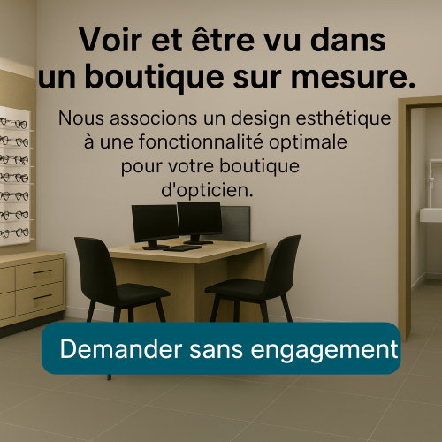 Agencement opticien