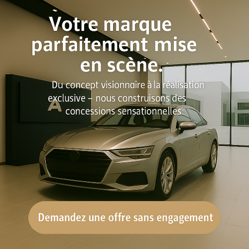 Aménagement showroom automobile