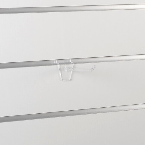 Einfachhaken transparent