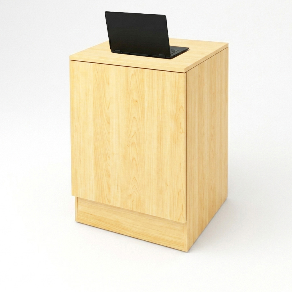 Ladentheke Dekor Ahorn