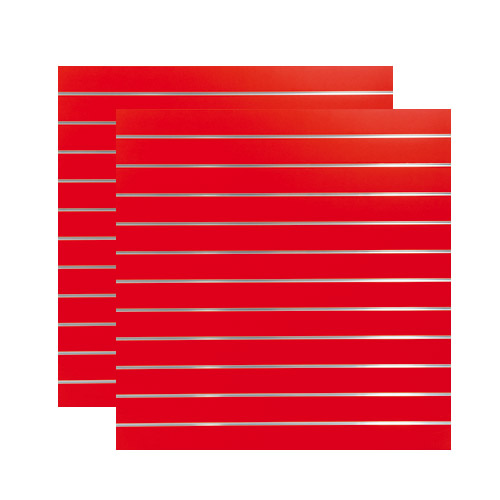 Spacewall Lamellenwand Rot