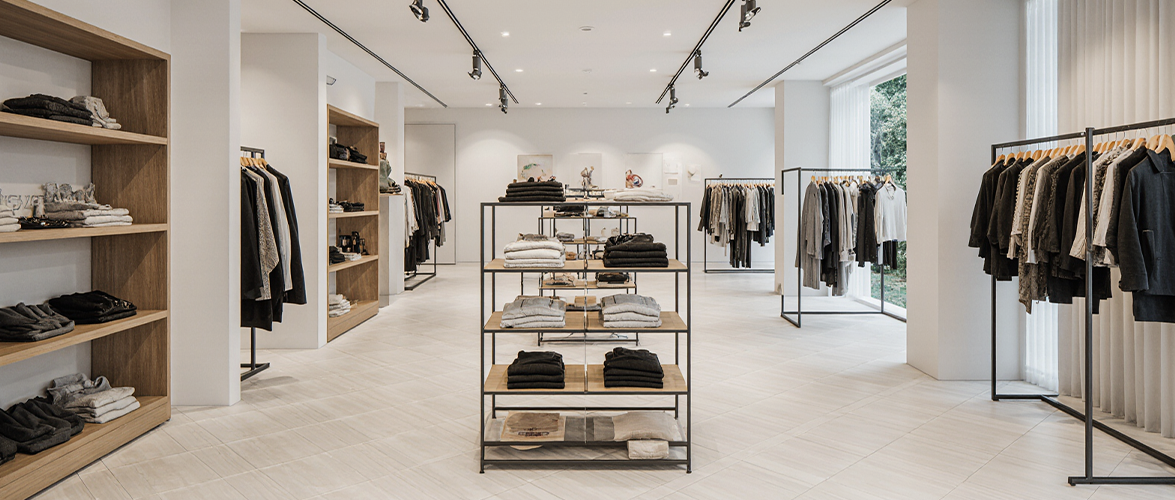 Mittelraumgondel im Modeladen