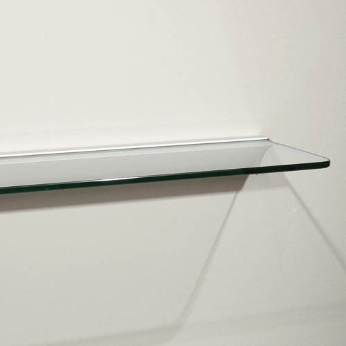 Glasfachboden abgerundet