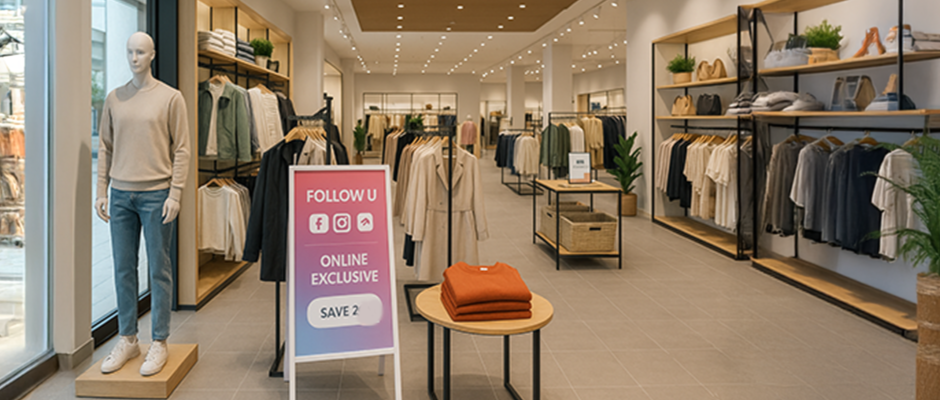 La première impression du magasin