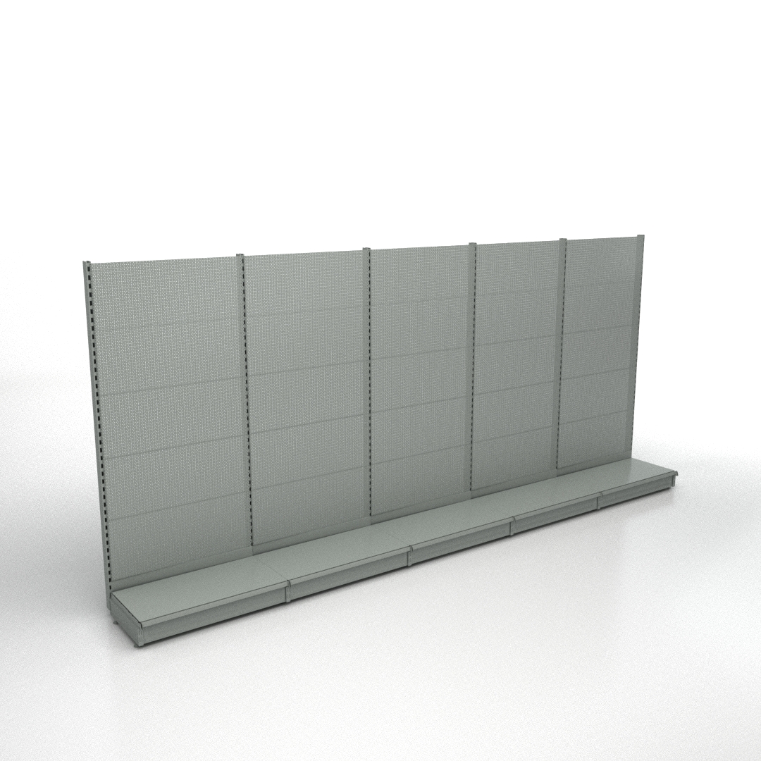 Wandregal METALL 5er-Set