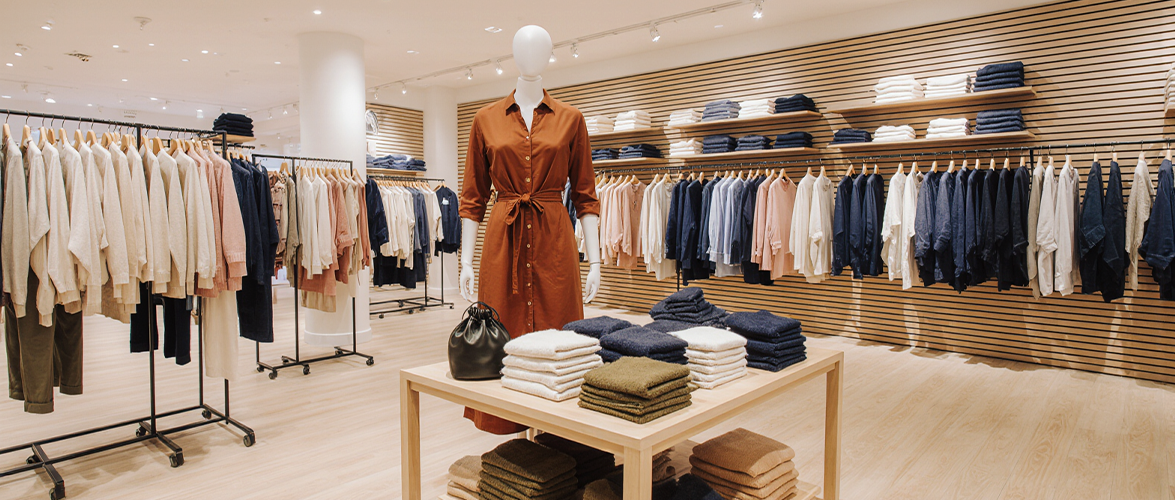 boutique de mode moderne
