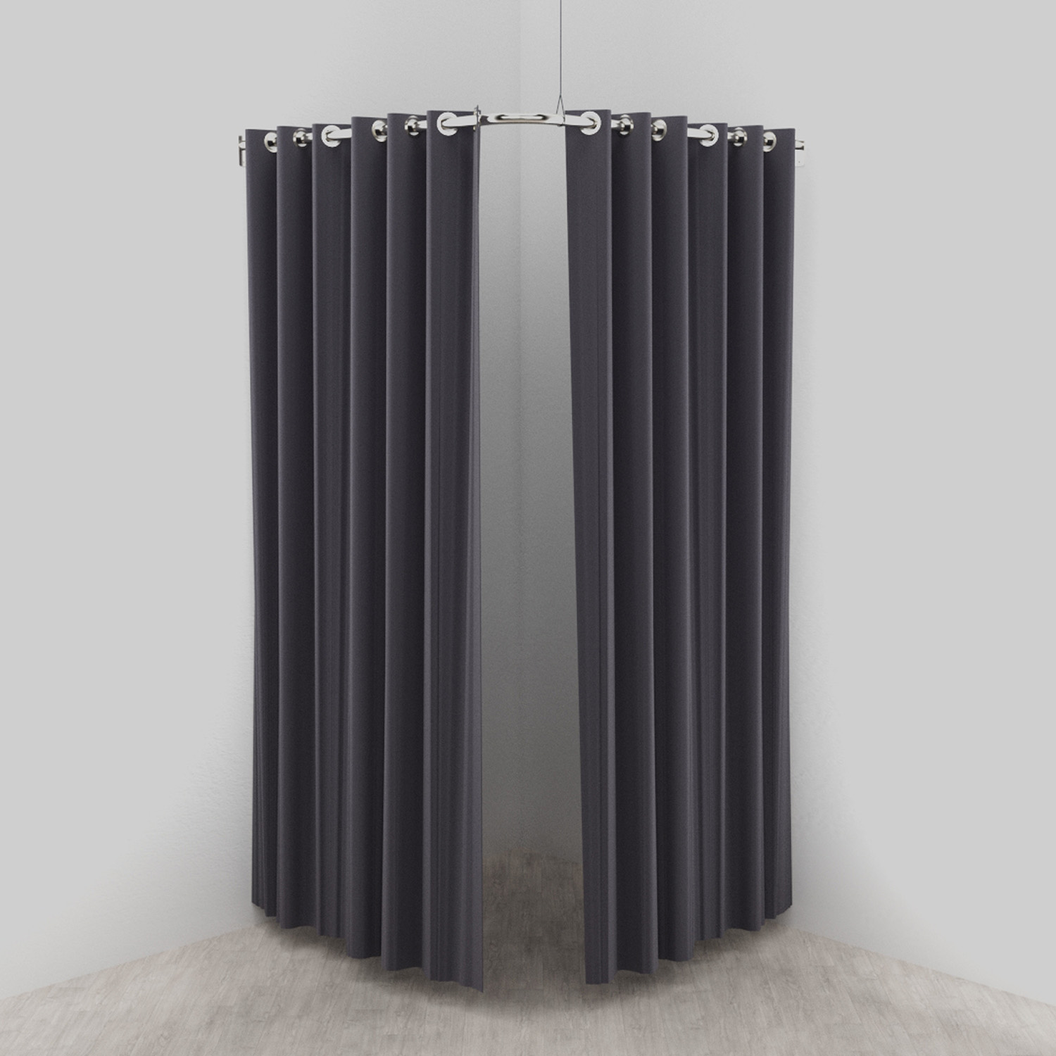 Umkleidekabine Ecklösung