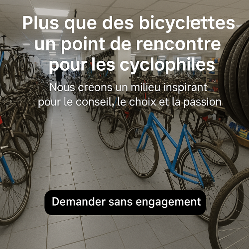 Aménagement magasin vélo