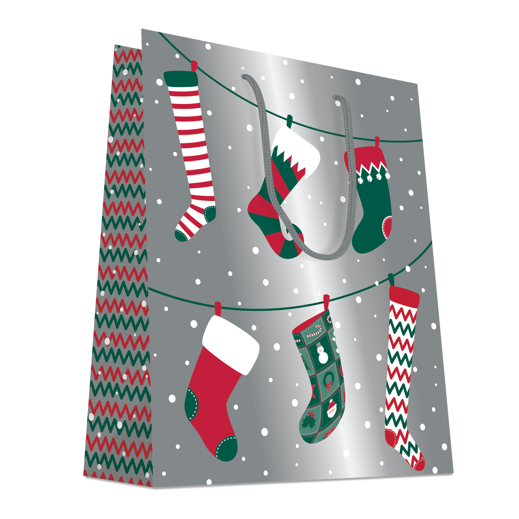 Tragetasche Weihnachtssocken Tragetasche Weihnachtssocken