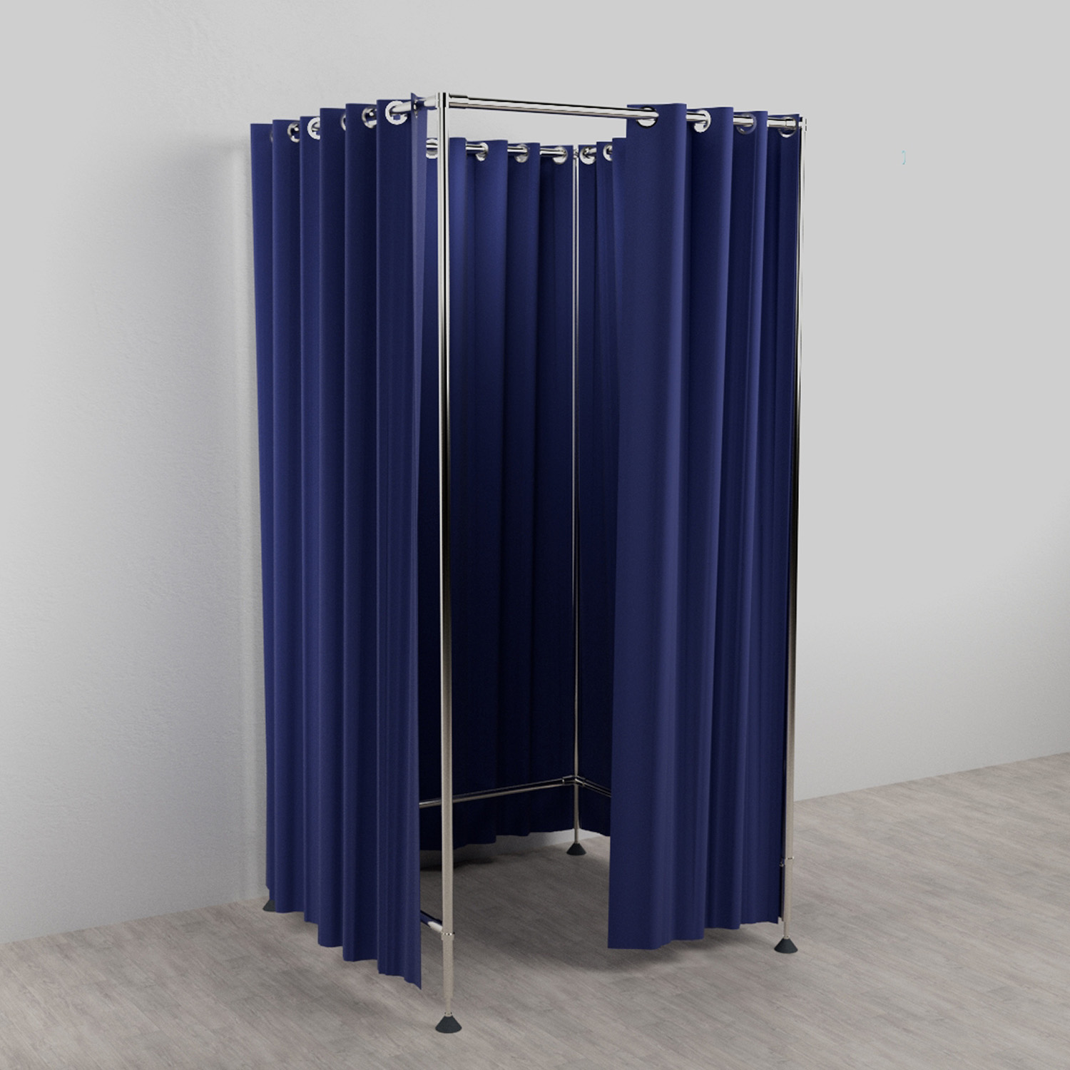 Umkleidekabine freistehend