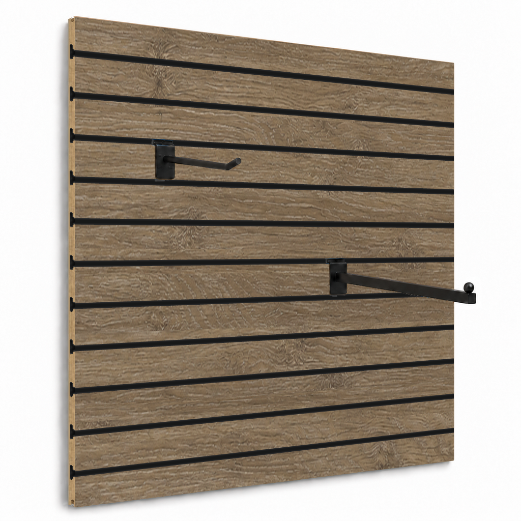 Spacewall Lamellenwand Eiche Mokka