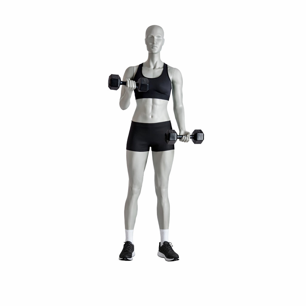 Gym Schaufensterfigur Frau